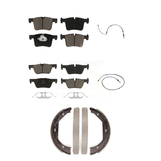 Ceramic Brake Pad Wear Sensor Front Rear Kit (5Pc) For BMW 320i xDrive 328d 2.0L