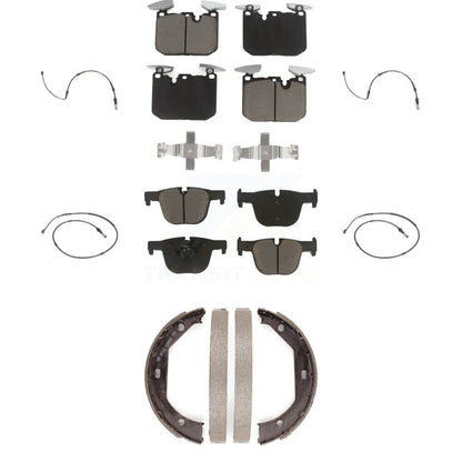 Ceramic Brake Pad Wear Sensor Front Rear Kit (7Pc) For BMW 340i xDrive 435i 440i