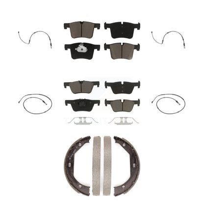 Ceramic Brake Pad Wear Sensor Front Rear Kit (7Pc) For BMW 320i xDrive 328d 2.0L