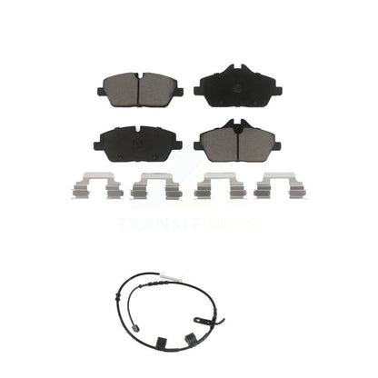 Ceramic Disc Brake Pads And Wear Sensors Front Kit For Mini Cooper