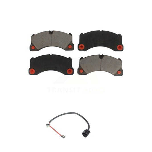 Ceramic Disc Brake Pads And Wear Sensors Front Kit For Porsche Cayenne Panamera