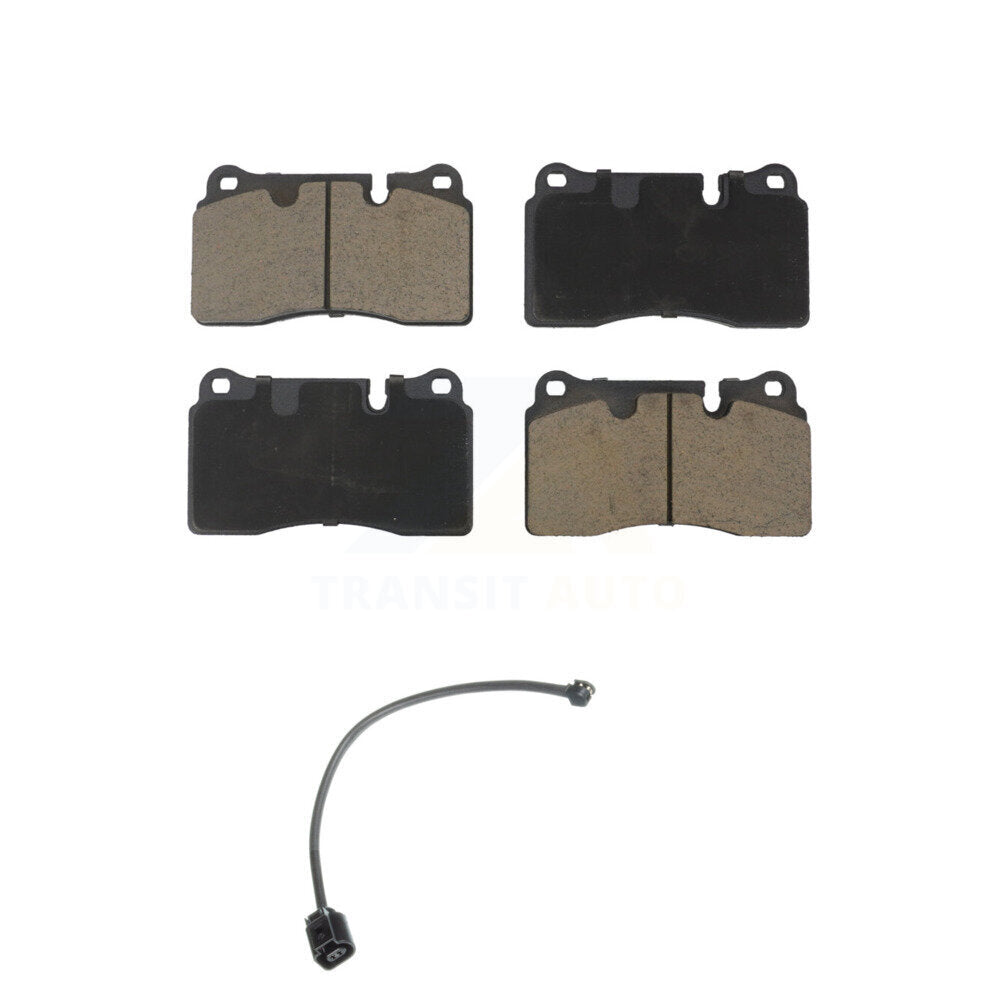 Ceramic Disc Brake Pads And Wear Sensors Front Kit For Volkswagen Touareg