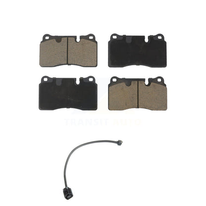 Ceramic Disc Brake Pads And Wear Sensors Front Kit For Volkswagen Touareg