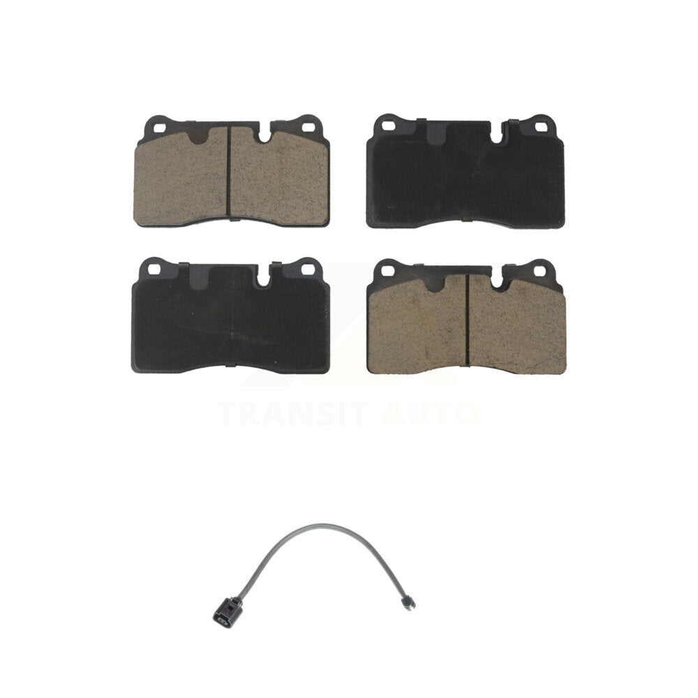 Ceramic Disc Brake Pads And Wear Sensors Front Kit For Volkswagen Touareg