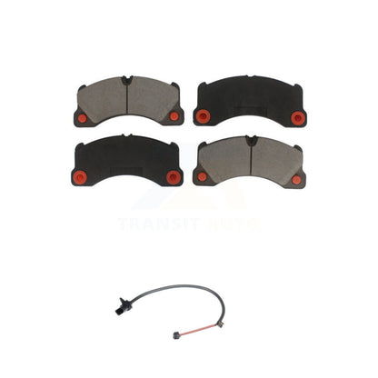 Ceramic Brake Pad And Wear Sensor Front Kit For Porsche Macan with Rotor