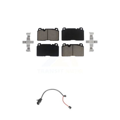 Ceramic Disc Brake Pads And Wear Sensors Front Kit For Audi Q5