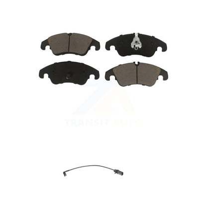 Ceramic Brake Pads Wear Sensor Front Kit For Audi Q5 A4 Quattro A5 S4 S5 allroad