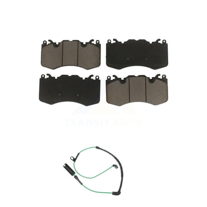 Ceramic Disc Brake Pads And Wear Sensors Front Kit For Land Rover Range