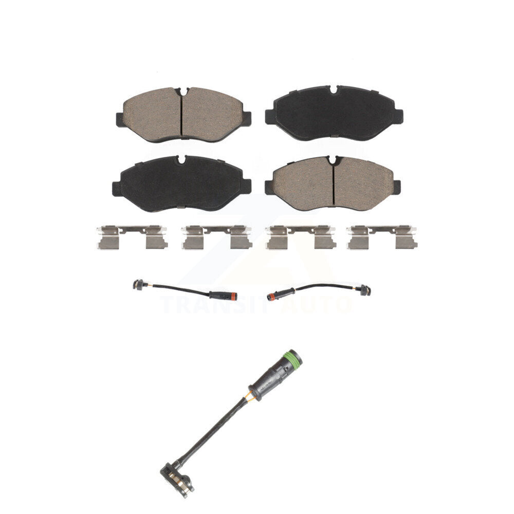 Ceramic Brake Pads & Extra Wear Sensor Front Kit For Mercedes-Benz Sprinter 2500