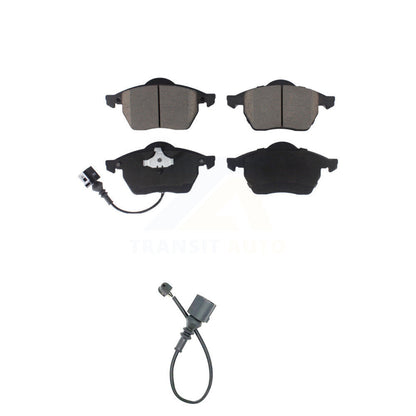 Ceramic Disc Brake Pads And Extra Wear Sensors Front Kit For Audi TT Quattro