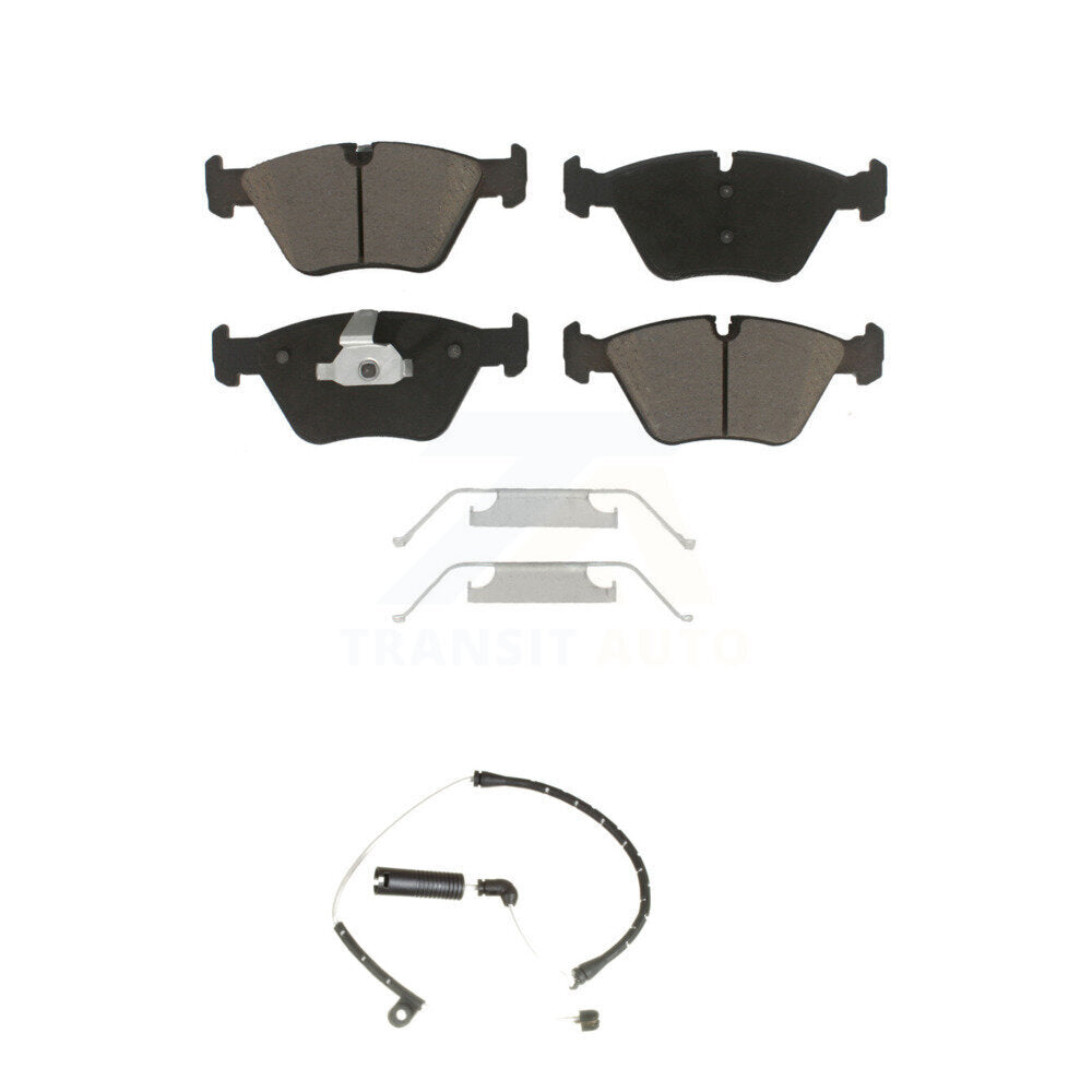 Ceramic Disc Brake Pads And Wear Sensors Front Kit For BMW Z4