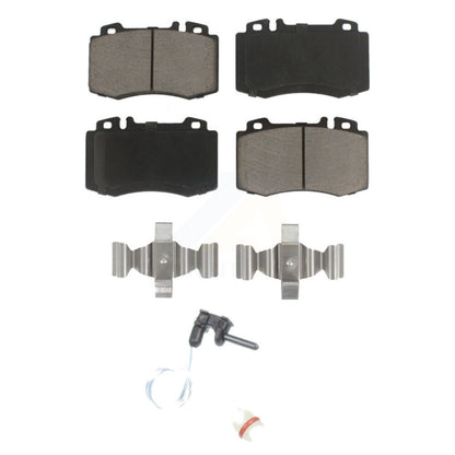 Ceramic Brake Pad & Wear Sensor Front Kit For Mercedes-Benz ML500 ML430 ML55 AMG