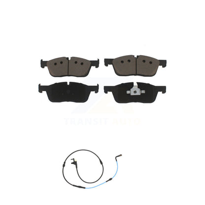Ceramic Disc Brake Pads And Wear Sensors Front Kit For Jaguar XE XF