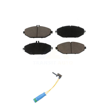 Ceramic Disc Brake Pads And Wear Sensors Front Kit For Mercedes-Benz C300