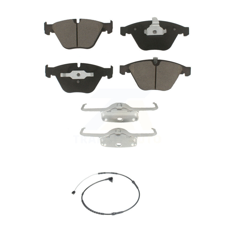 Ceramic Disc Brake Pads And Wear Sensors Front Kit For BMW Z4