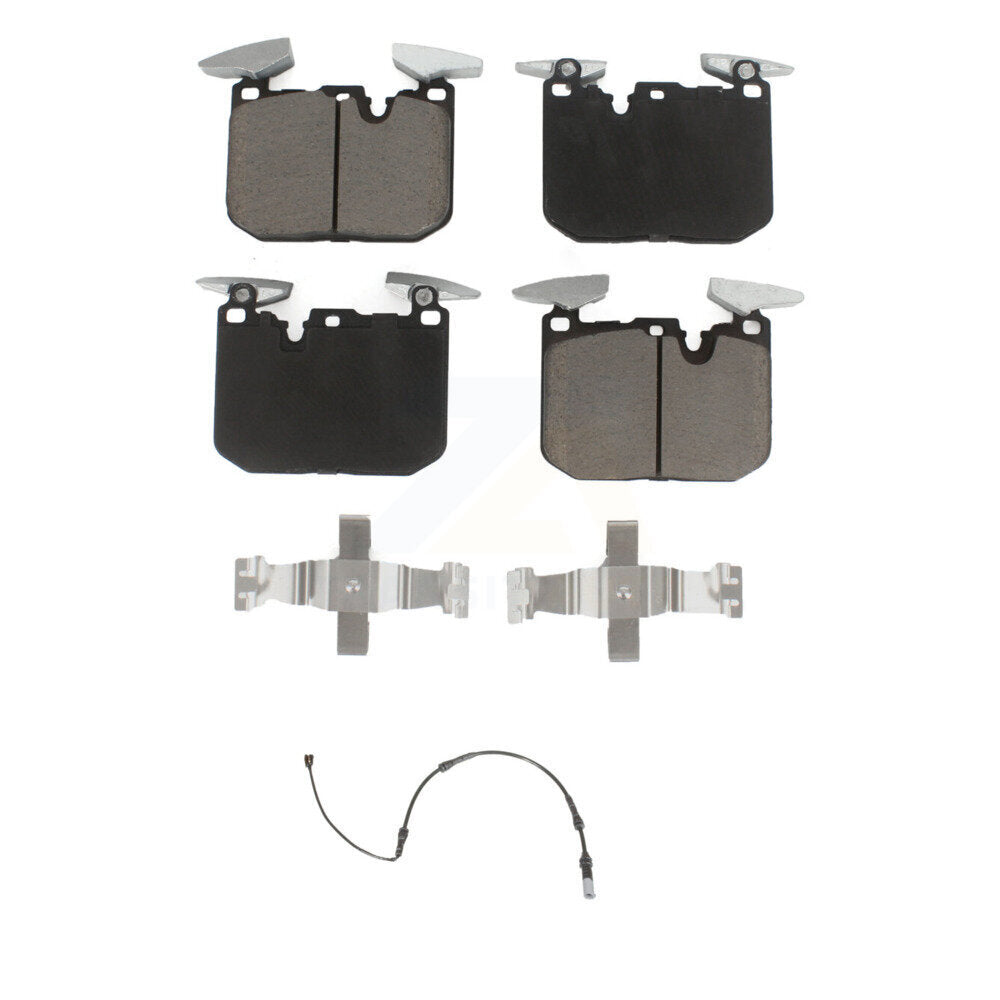 Ceramic Brake Pads Wear Sensor Front Kit For BMW 328i xDrive 330i 320i 335i 428i