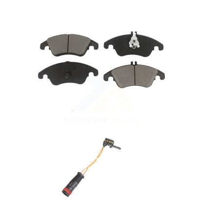 Ceramic Brake Pads & Wear Sensor Front Kit For Mercedes-Benz C300 E350 C350 E550