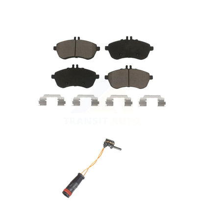 Ceramic Brake Pads Wear Sensor Front Kit For Mercedes-Benz C300 C250 C230 SLK250