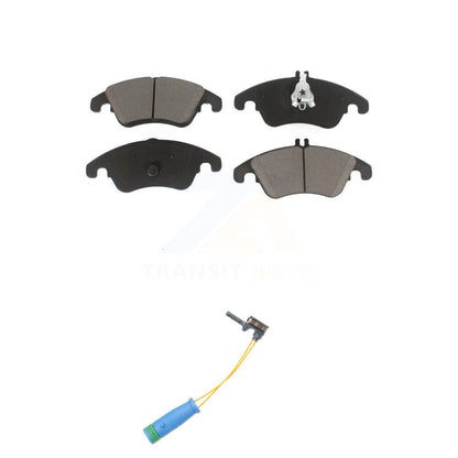 Ceramic Disc Brake Pads And Wear Sensors Front Kit For Mercedes-Benz C250 E400