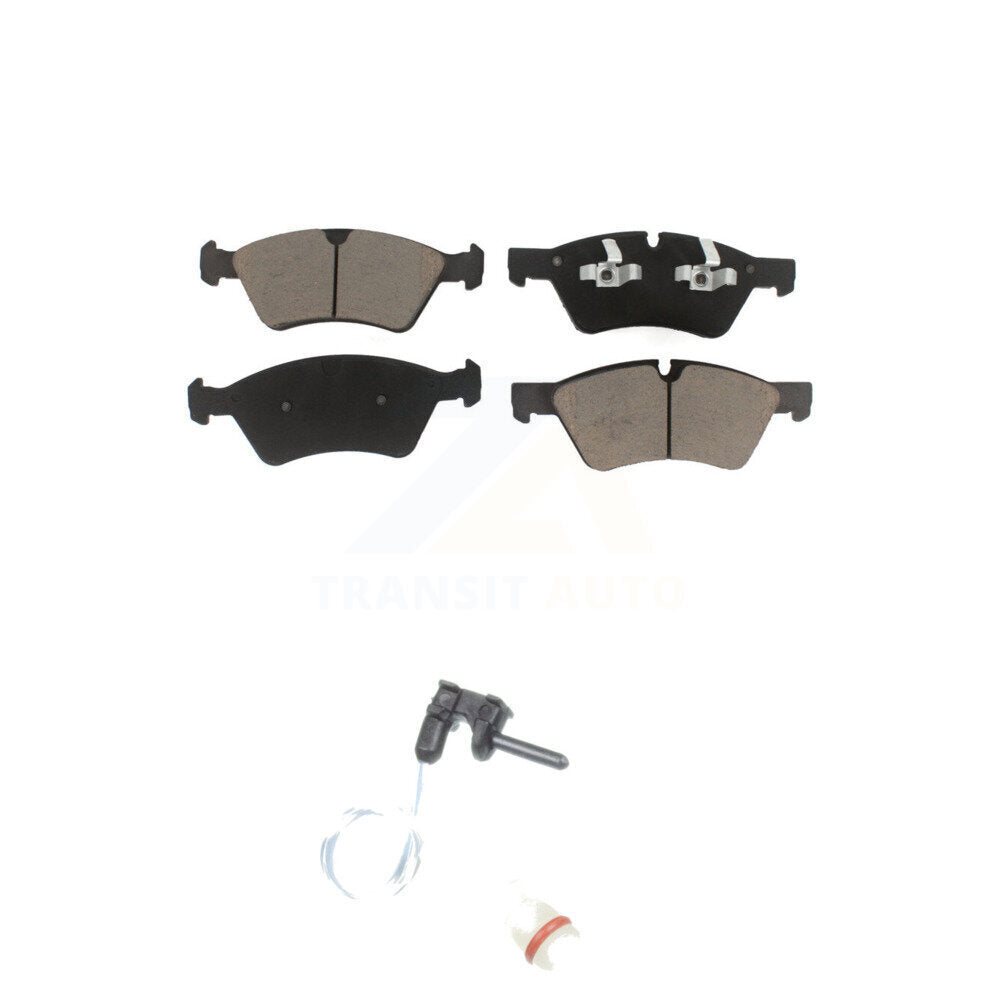 Ceramic Brake Pad Wear Sensor Front Kit For 2008 Mercedes-Benz G55 AMG 5.0L 5.5L