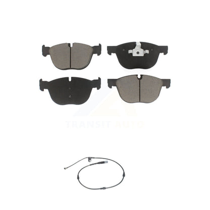 Ceramic Disc Brake Pads And Wear Sensors Front Kit For BMW X5 X6