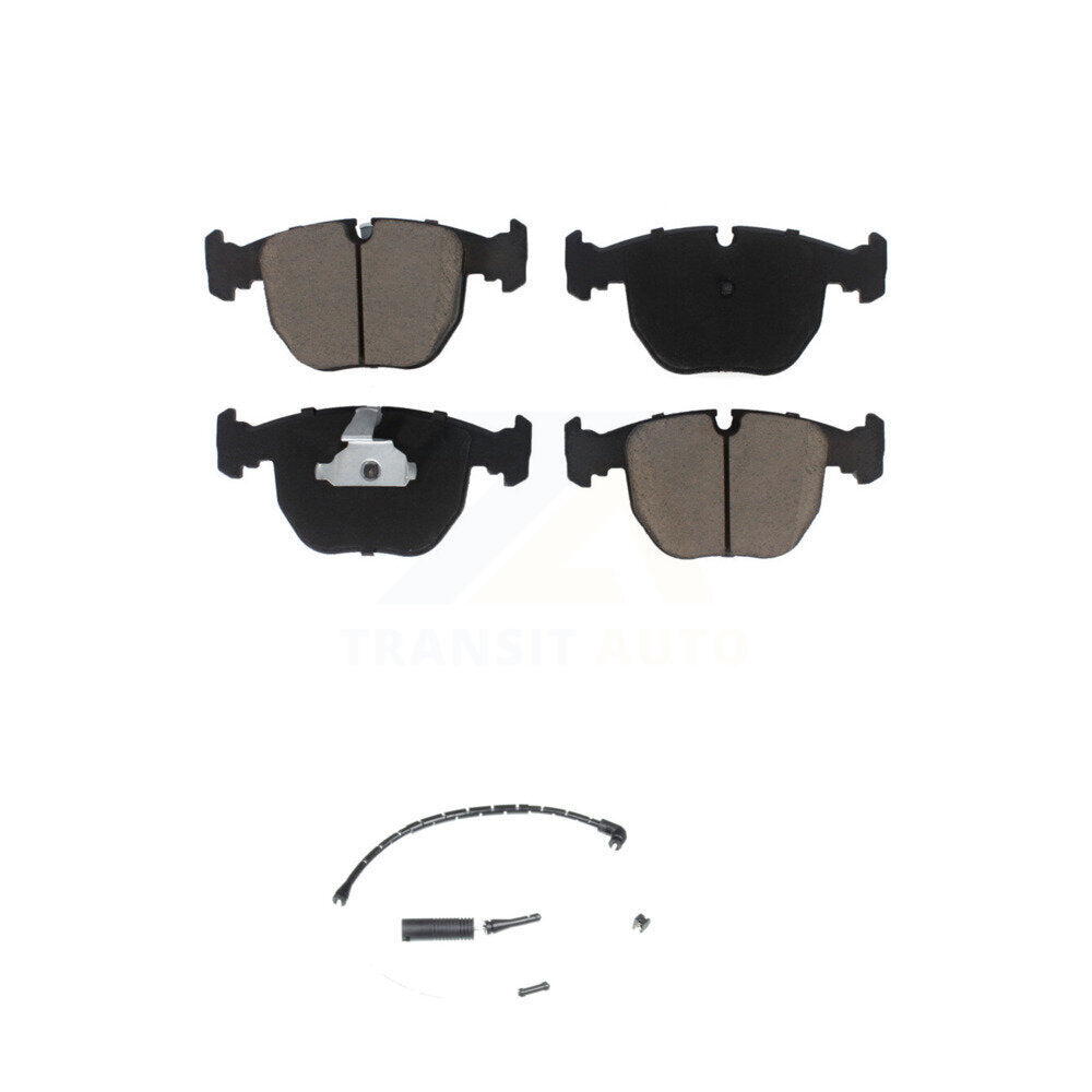 Ceramic Disc Brake Pads And Wear Sensors Front Kit For Land Rover Range