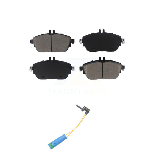 Ceramic Brake Pad & Wear Sensor Front Kit For Mercedes-Benz GLA250 CLA250 B250 B