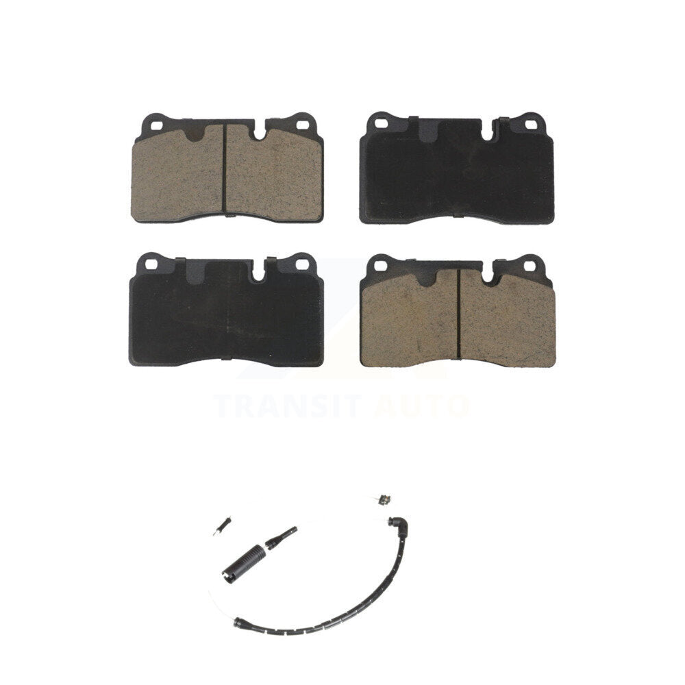 Ceramic Disc Brake Pads And Wear Sensors Front Kit For Land Rover Range