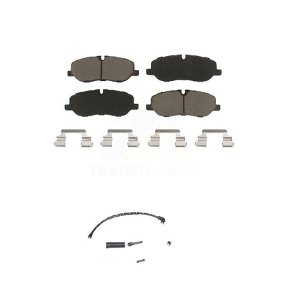Ceramic Disc Brake Pads And Wear Sensors Front Kit For Land Rover Range