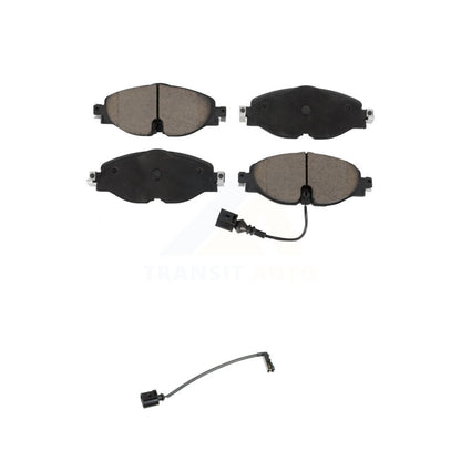 Ceramic Brake Pad Extra Wear Sensor Front Kit For Audi TT Quattro Base with 2.0L