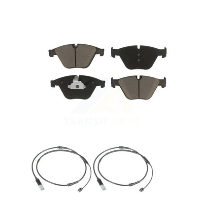 Ceramic Brake Pad Wear Sensor Pair Front Kit For BMW 535i 640i Gran Coupe xDrive