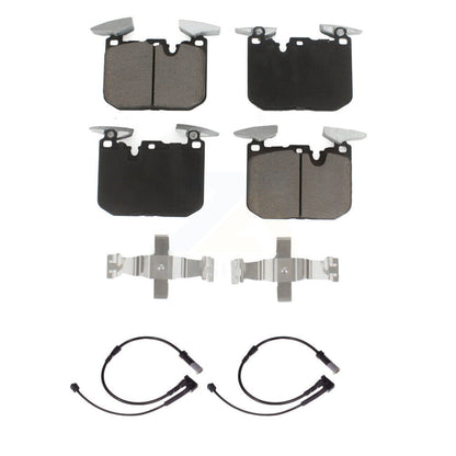 Ceramic Brake Pad & Wear Sensor Pair Front Kit For Mini Cooper John Works