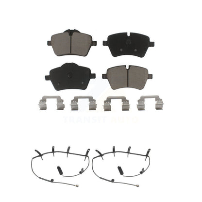 Ceramic Disc Brake Pads And Wear Sensor Pairs Front Kit For Mini Cooper