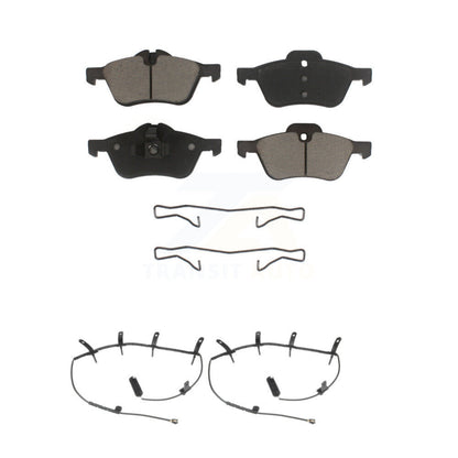Ceramic Disc Brake Pads And Wear Sensor Pairs Front Kit For Mini Cooper