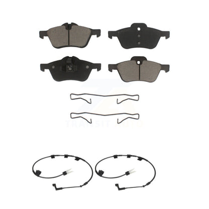 Ceramic Disc Brake Pads And Wear Sensor Pairs Front Kit For Mini Cooper