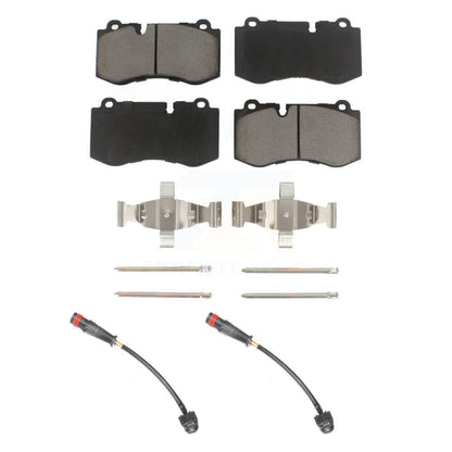 Ceramic Brake Pad & Wear Sensor Pair Front Kit For Mercedes-Benz S550 S450 CL550