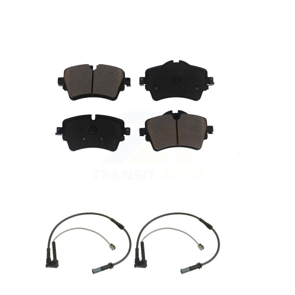 Ceramic Disc Brake Pads And Wear Sensor Pairs Front Kit For Mini Cooper Clubman