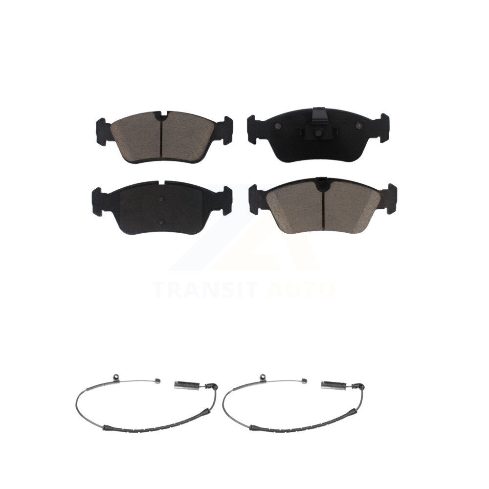 Ceramic Brake Pad And Wear Sensor Pair Front Kit For BMW Z4 325i 325Ci 320i 323i