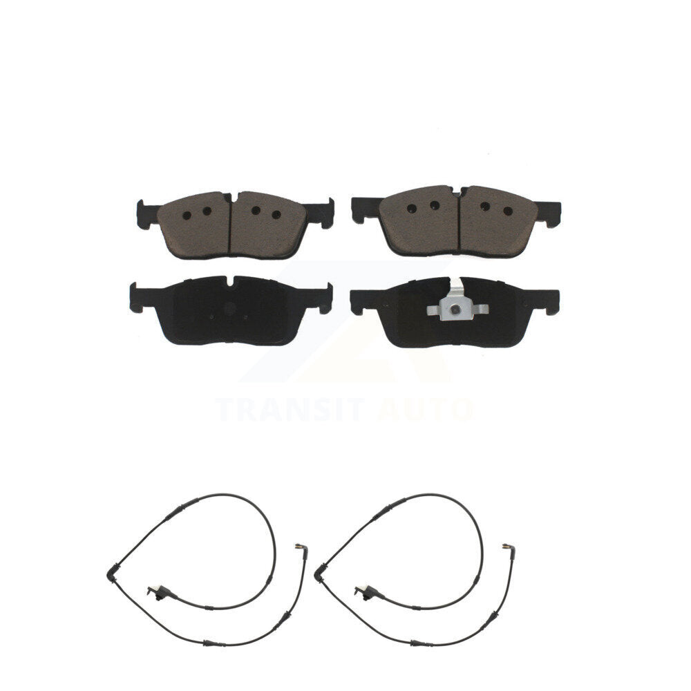 Ceramic Disc Brake Pad Wear Sensor Pair Front Kit For Land Rover Discovery Sport
