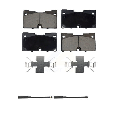 Ceramic Brake Pad Wear Sensor Pair Front Kit For GMC Chevrolet Silverado 1500 XL