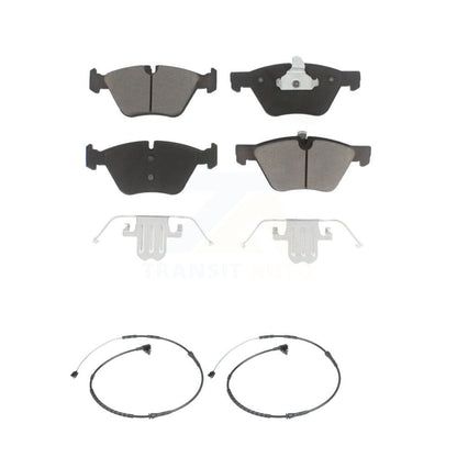 Ceramic Disc Brake Pads And Wear Sensor Pairs Front Kit For BMW Z4