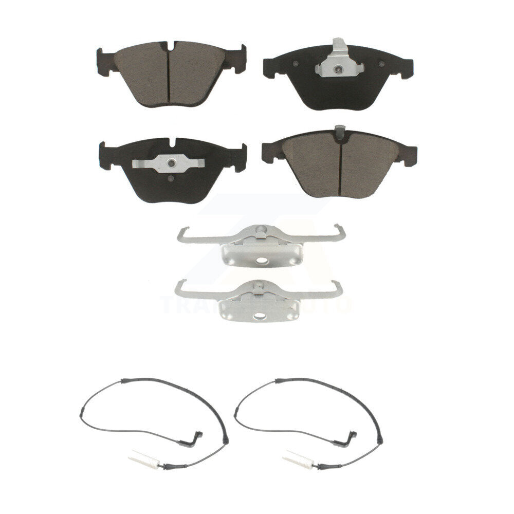 Ceramic Brake Pad Wear Sensor Pair Front Kit For BMW 750i 750Li 745i 745Li 760Li