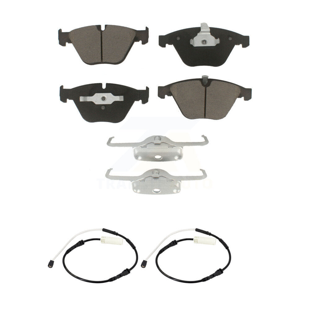 Ceramic Brake Pad Wear Sensor Pair Front Kit For BMW 328i xDrive 323i 335i 335is