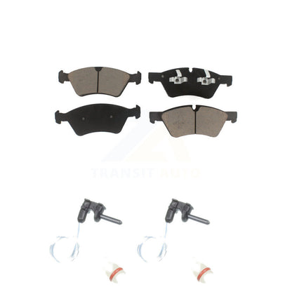 Ceramic Brake Pad Wear Sensor Pair Front Kit For Mercedes-Benz G55 AMG 5.0L 5.5L