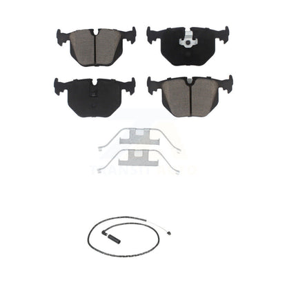 Ceramic Disc Brake Pads And Wear Sensors Rear Kit For 2004-2010 BMW X3