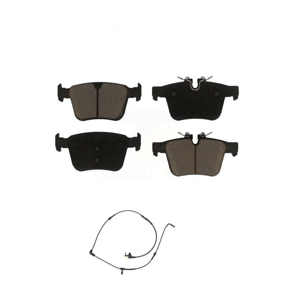 Ceramic Disc Brake Pads And Wear Sensors Rear Kit For Land Rover Range Evoque