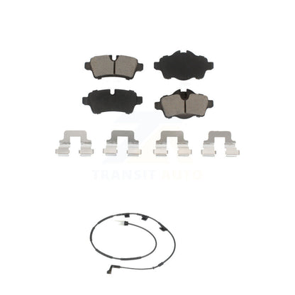 Ceramic Disc Brake Pads And Wear Sensors Rear Kit For Mini Cooper