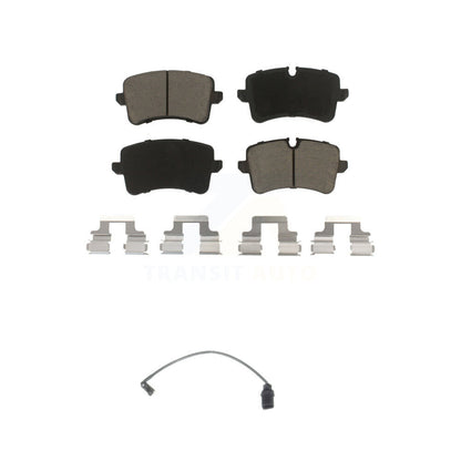 Ceramic Brake Pads Wear Sensor Rear Kit For Audi Porsche Macan A6 Quattro A7 RS5
