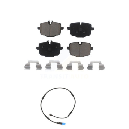 Ceramic Disc Brake Pads And Wear Sensors Rear Kit For BMW X5 X7 X6