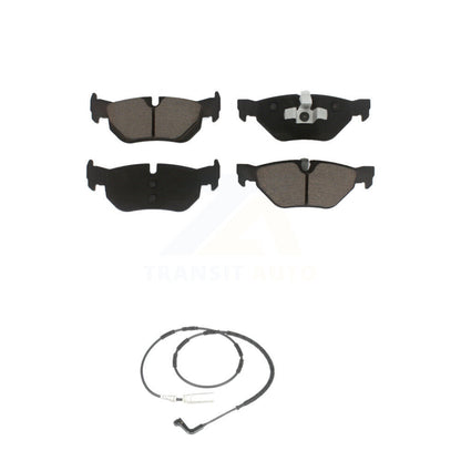 Ceramic Brake Pads Wear Sensor Rear Kit For BMW 323i 328i 128i xDrive 328xi 325i